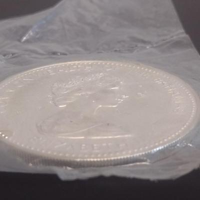 1973 Commonwealth of the Bahamas $10 Sterling Silver Uncirculated Coin 10 July 1973 Independance 49 grams (#18)