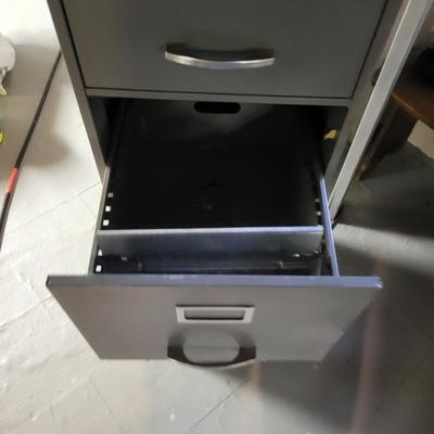 LOT 154B: Four Drawer Modern Steelcraft File Cabinet