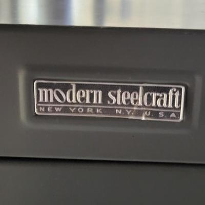 LOT 154B: Four Drawer Modern Steelcraft File Cabinet