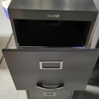 LOT 154B: Four Drawer Modern Steelcraft File Cabinet