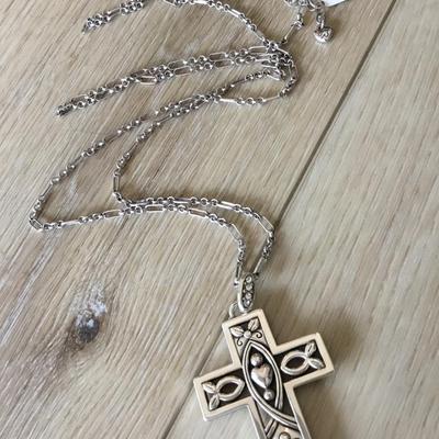 Beautiful Brighton, vintage cross necklace new with tags