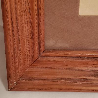 Framed Paul Wood Print & Matching Box and Ashtray (B3-KD)