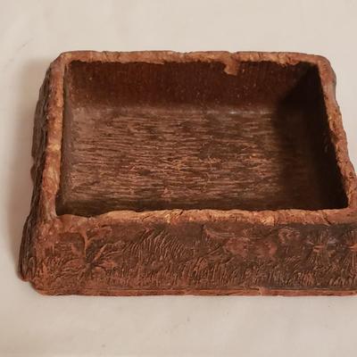 Framed Paul Wood Print & Matching Box and Ashtray (B3-KD)