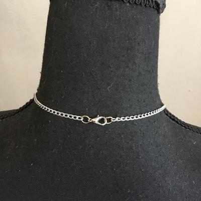 Beautiful Silver-tone, dragon Fly statement necklace