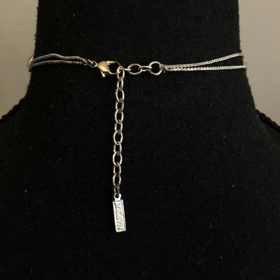 Beautiful vintage, Napier rhinestone choker necklace