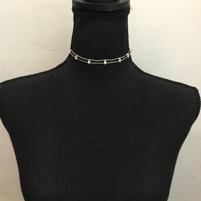 Beautiful vintage, Napier rhinestone choker necklace