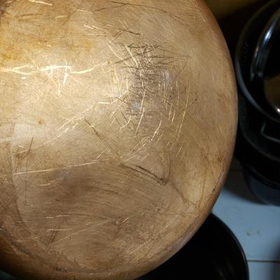 LOT 157B: Assorted Pots & Pans; Revere Ware Copper Bottom & More