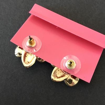 Super cute Betsey Johnson, critter statement earrings