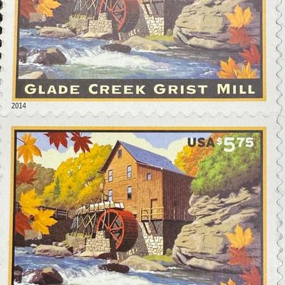 Sale Photo Thumbnail #407: 4 stamps from the same original full sheet. Peel-off self-adhesive style. Excellent condition.
