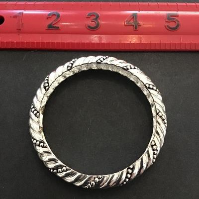 Silver tone, fashion bracelet