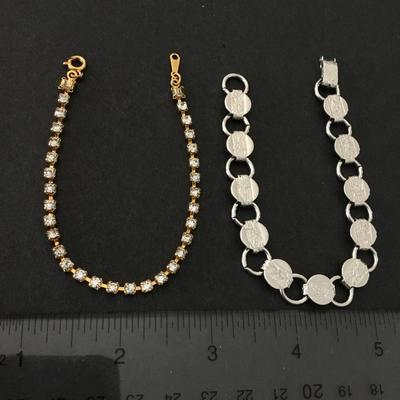 Vintage, Sarah Coventry and rhinestone vintage bracelets