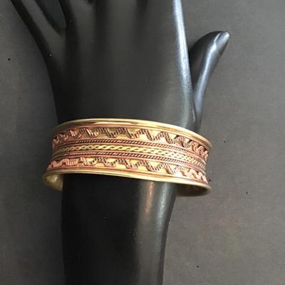 Gold tone, fashion, statement cuff