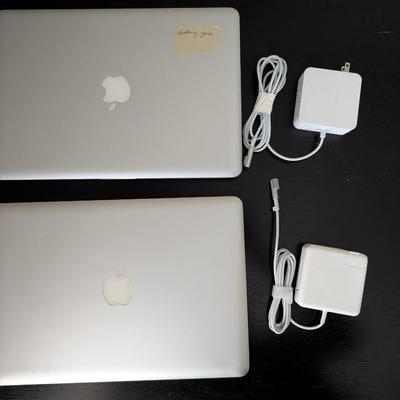 Two MacBook Pro model A1278 with original charges