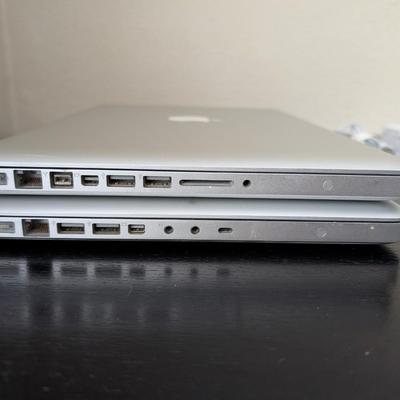 Two MacBook Pro model A1278 with original charges