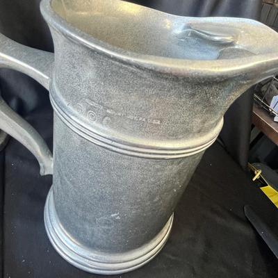 Sale Photo Thumbnail #717: Candles & Jug.  Medieval style.
