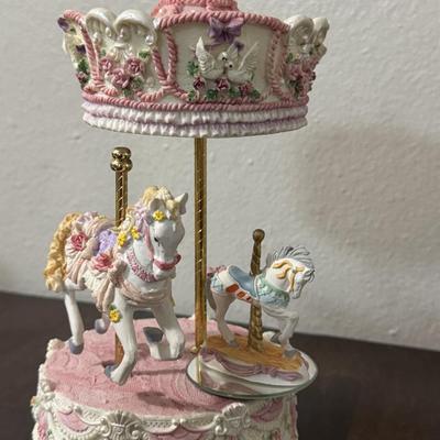 Vintage kaleidoscope. Musical carousel and misc.