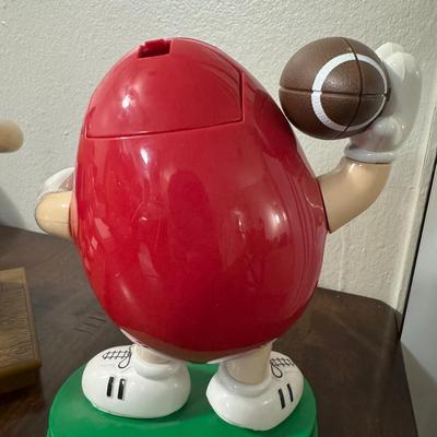 M&M’s Candy dispensers.
