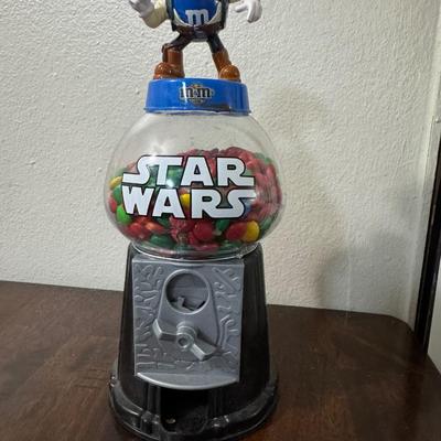 Star Wars M&M’s and candy dispensers.