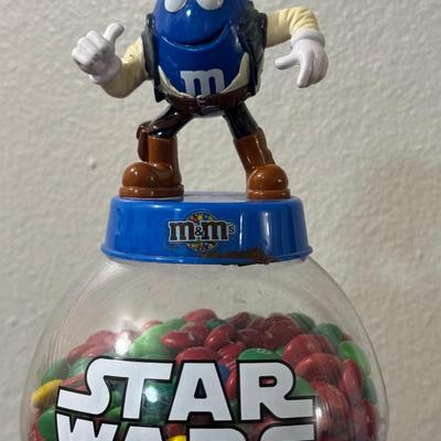 Star Wars M&M’s and candy dispensers.