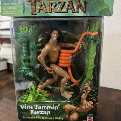Vintage Disney Tarzan figures.