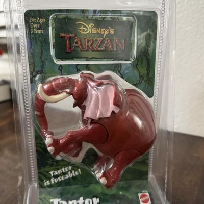 Vintage Disney Tarzan figures.