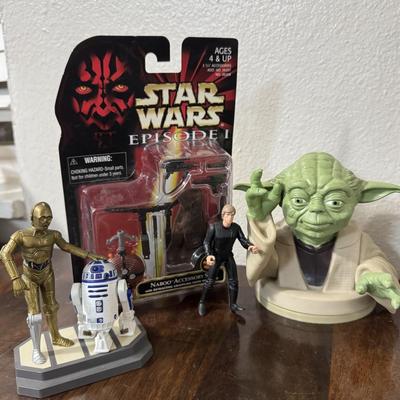 Star Wars figures.