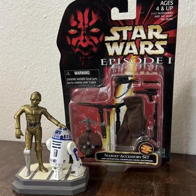 Star Wars figures.