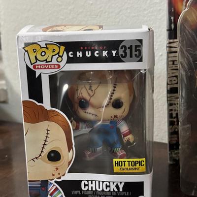 Halloween Michael Myers and POP! Chucky.
