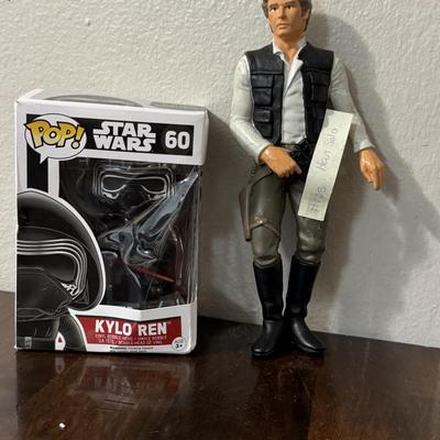 Star Wars Han Solo and kYLO REN POP!