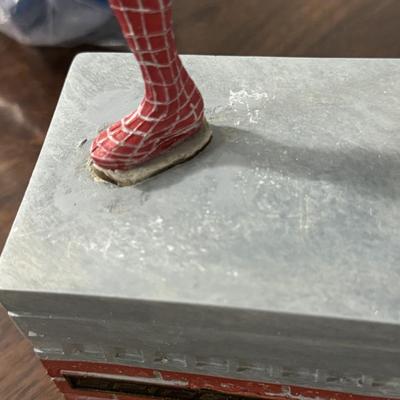 Spider-Man figure,Ronald McDonald happy meal toys.