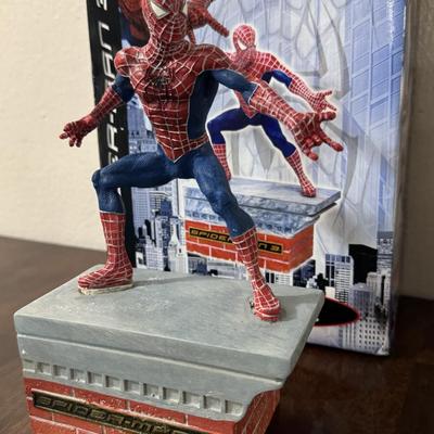 Spider-Man figure,Ronald McDonald happy meal toys.