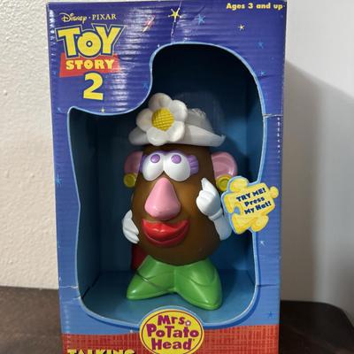 Vintage Toy Story Mrs. and Mr. potato head.