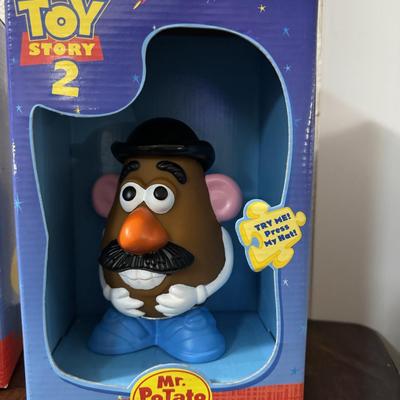 Vintage Toy Story Mrs. and Mr. potato head.