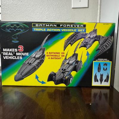 Batman forever Triple Action, vehicle set