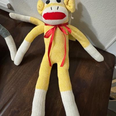 Vintage sock monkeys