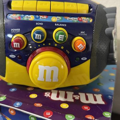 M&Ms karaoke machine it’s not complete