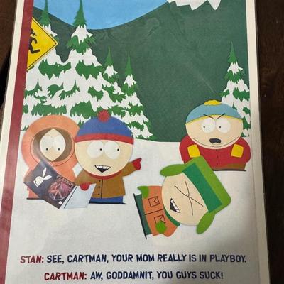 Vintage Ronald McDonald happy meal toys South Park pictures