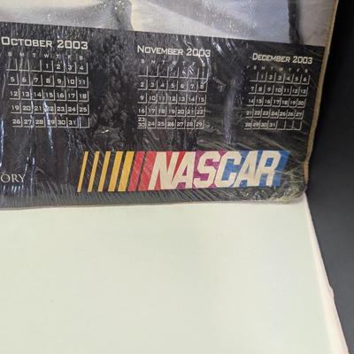 Sale Photo Thumbnail #1263: Dale Earnhardt NASCAR 2003 Calendar Poster Board 28"