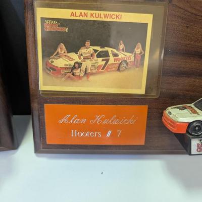 Sale Photo Thumbnail #1269: Racing Champions Harry Gant & Alan Kulwicki Wall Plaques