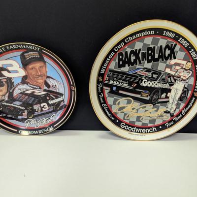 Sale Photo Thumbnail #1275: Dale Earnhardt Collectors Plates The Intimidator LE Winston Cup Champion