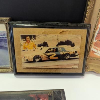 Sale Photo Thumbnail #1298: 2 - Dale Earnhardt Wall Decor & 8 x 10 Photo NASCAR