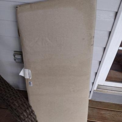 Plastic Wicker Loveseat- Approx 48" Long