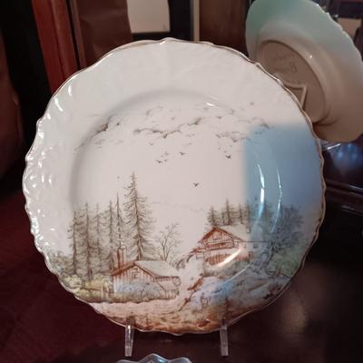 FOSTORIA SERVING DISHES, DECORATIVE PLATES FROM 1927, GERO ZILVIUM SPOONS AND MORE