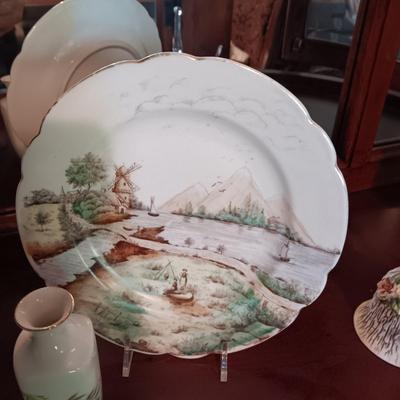 FOSTORIA SERVING DISHES, DECORATIVE PLATES FROM 1927, GERO ZILVIUM SPOONS AND MORE