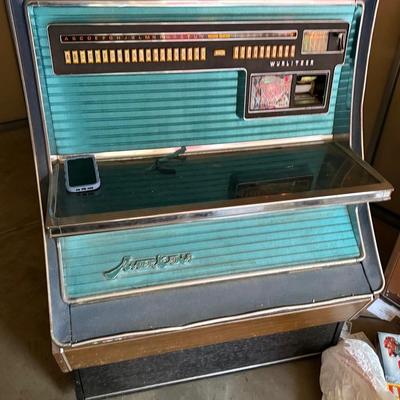 Vintage Wurlitzer jukebox.