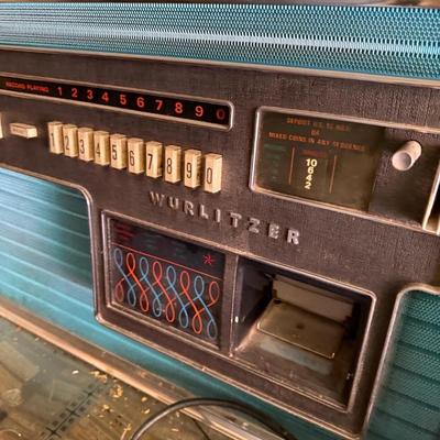 Vintage Wurlitzer jukebox.