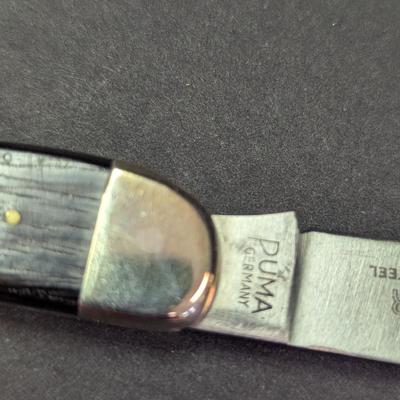 Sale Photo Thumbnail #564: 835 Puma Germany  - Junior New Stainless Super Keen Cutting Steel 2 Blade Pocket Knife #4