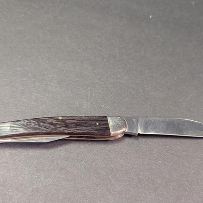 Sale Photo Thumbnail #563: 835 Puma Germany  - Junior New Stainless Super Keen Cutting Steel 2 Blade Pocket Knife #4