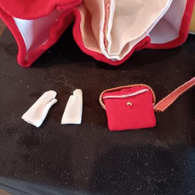 VINTAGE SKIPPER AND HER FRIEND WITH CLOTHES, ACCESSORIES AND A CARRY BOX
