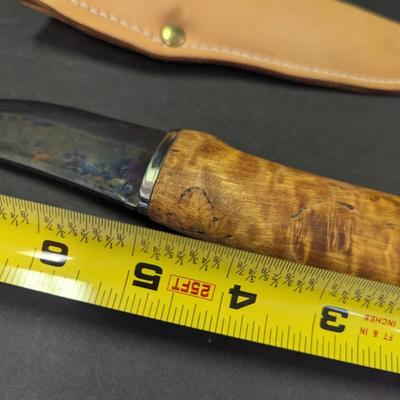 Sale Photo Thumbnail #588: H. Roselli Hunting Knife With Sheath #6